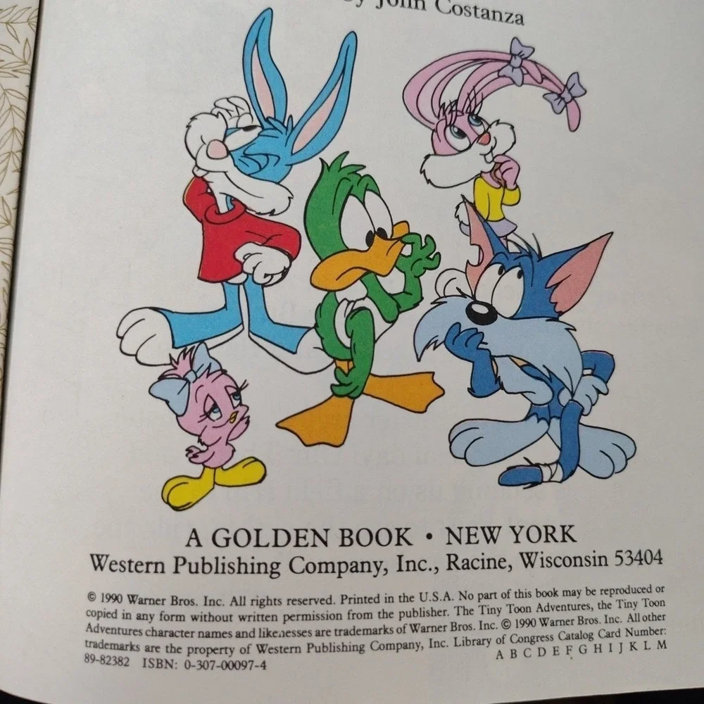 Tiny Toon‎ Adventures Lost in the Fun House,︱a Little Golden Book︱1990